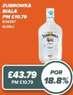 Bestway Zubrowka biala offer