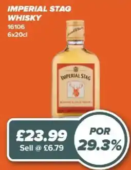 Bestway Imperial Stag Whisky offer