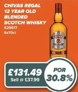 Bestway Chivas Regal blended scotch whisky offer