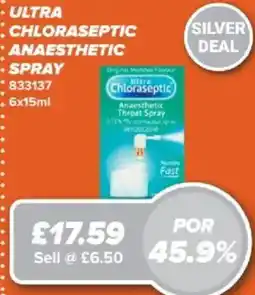 Bestway Ultra chloraseptic anaesthetic spray offer