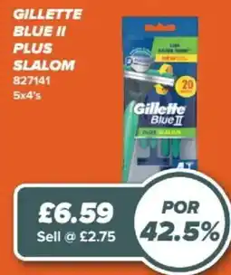 Bestway Gillette blue ii plus slalom offer
