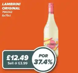Bestway Lambrini original offer