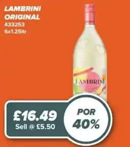 Bestway Lambrini original offer