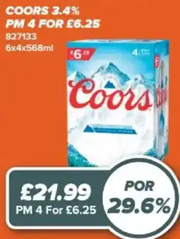 Bestway Coors offer