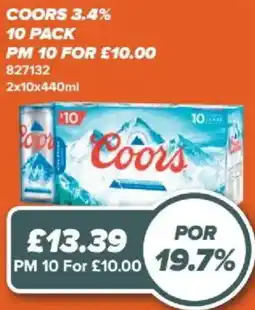 Bestway Coors offer