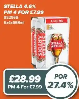 Bestway Stella artois offer