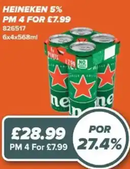 Bestway Heineken offer