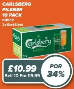 Bestway Carlsberg pilsner offer