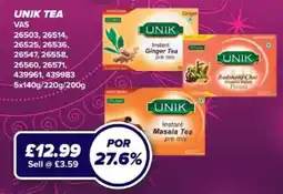 Bestway Unik tea offer