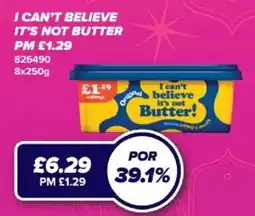 Bestway I can't believe it's not butter offer