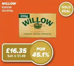 Bestway Willow butter offer