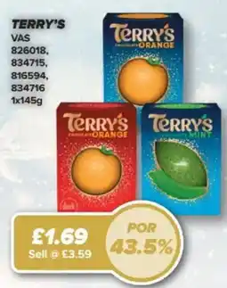 Bestway Terry's chocolate orange offer