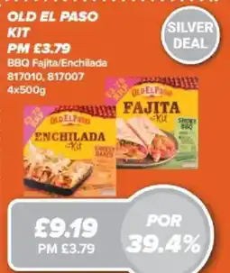 Bestway Old El Paso kit offer