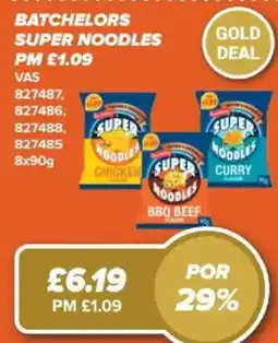 Bestway Batchelors super noodles offer