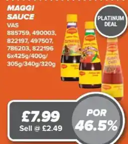 Bestway Maggi sauce offer