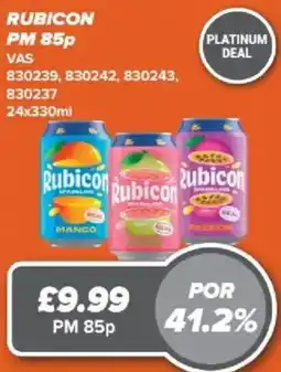 Bestway Rubicon sparkling offer