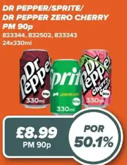 Bestway Dr Pepper/ Sprite/ Dr Pepper Zero Cherry offer