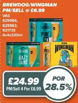 Bestway Brewdog wingman offer