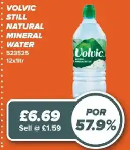 Bestway Volvic still natural mineral water offer