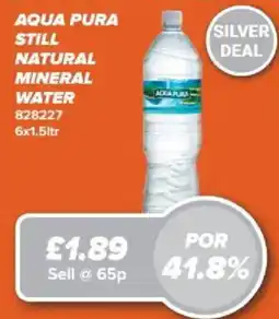 Bestway Aqua Pura still natural mineral water offer