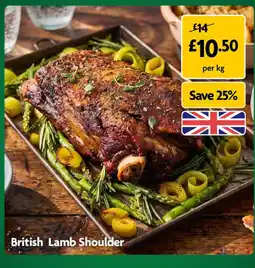 Morrisons British Lamb Shoulder offer