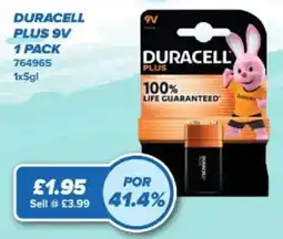 Bestway Duracell plus 9v offer