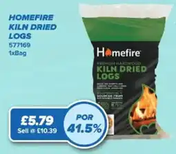 Bestway Homefire kiln dried logs offer