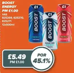 Bestway Boost energy offer