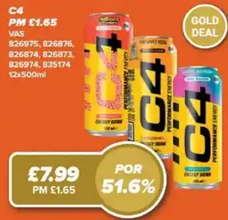 Bestway C4 energy drink offer