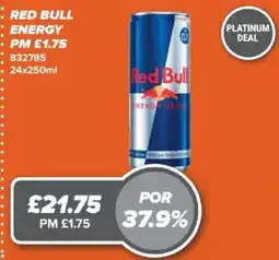 Bestway Red Bull energy drink offer