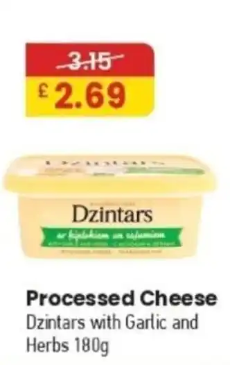 Dzintars processed cheese