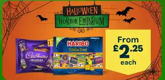 Cadbury treats size sharing selection
