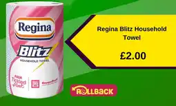 Asda Regina blitz household towel offer