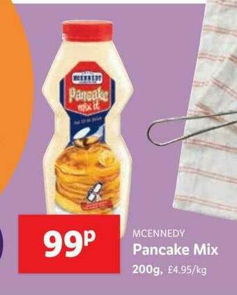 Lidl Mcennedy Pancake Mix offer