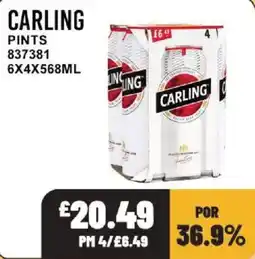 Bestway Carling pints offer