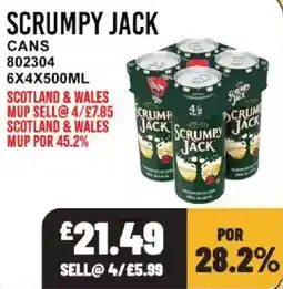 Bestway Scrumpy Jack cans offer