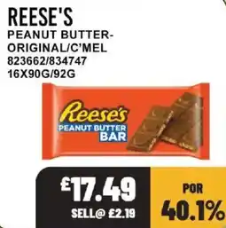 Bestway Reese's peanut butter bar offer