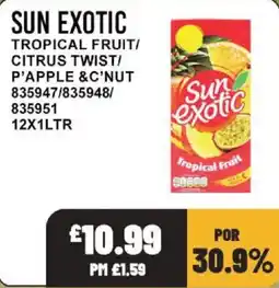 Bestway Sun exotic tropical fruit offer
