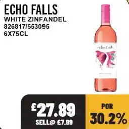Bestway Echo Falls white zinfandel offer