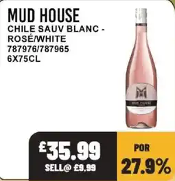 Bestway Mud House chile sauv blanc - rosé/white offer