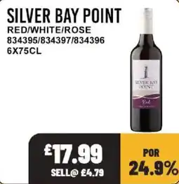 Bestway Silver bay point red/white/rose offer