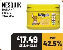 Bestway Nesquik banana offer