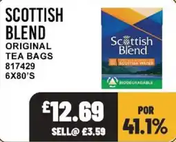 Bestway Scottish blend original tea bags offer