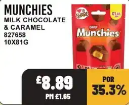 Bestway Munchies milk chocolate & caramel offer