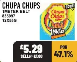Bestway Chupa Chups sour 1 meter belt offer