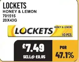 Bestway Lockets honey lemon offer