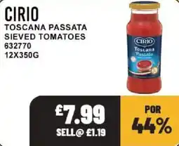 Bestway Cirio toscana passata offer