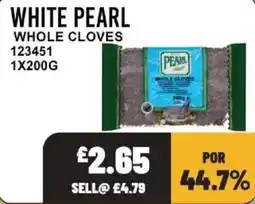 Bestway White pearl whole cloves offer