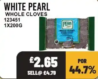 Bestway White pearl whole cloves offer