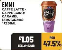 Bestway Emmi caffe latte offer